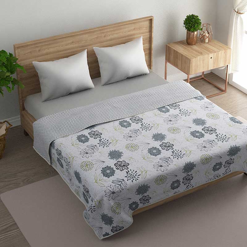 Aleksia Reversible Summer Cotton Dohar | Single, Double Size image 3