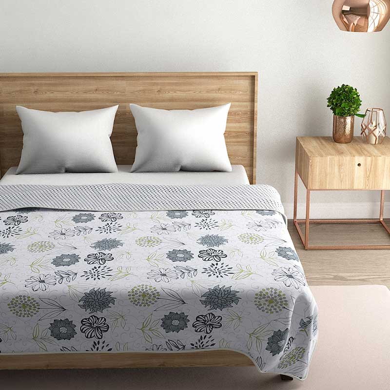 Aleksia Reversible Summer Cotton Dohar | Single, Double Size image 2