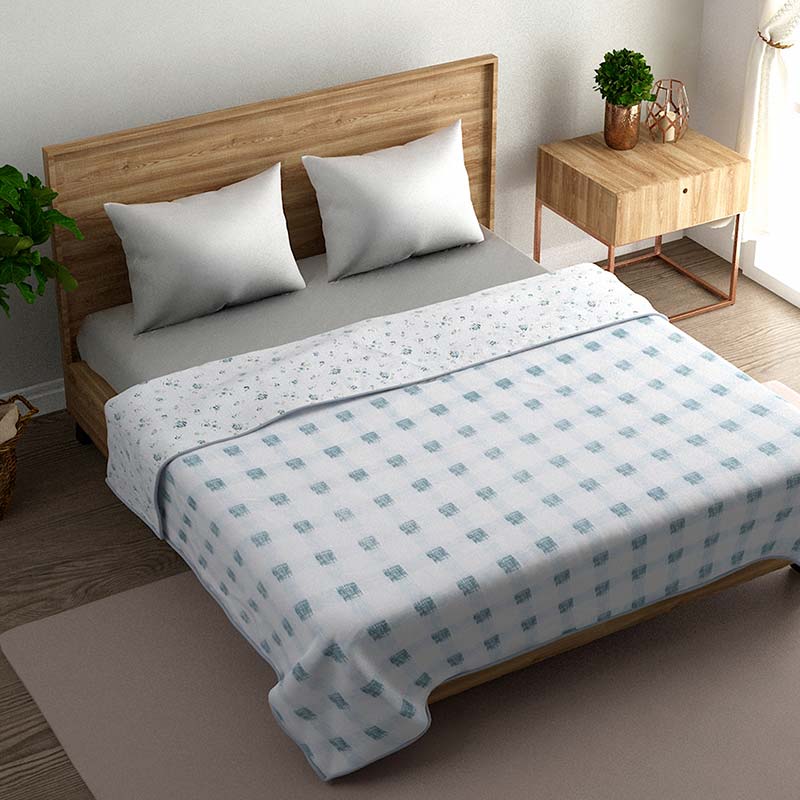Barbel Reversible Summer Cotton Dohar | Single, Double Size image 8