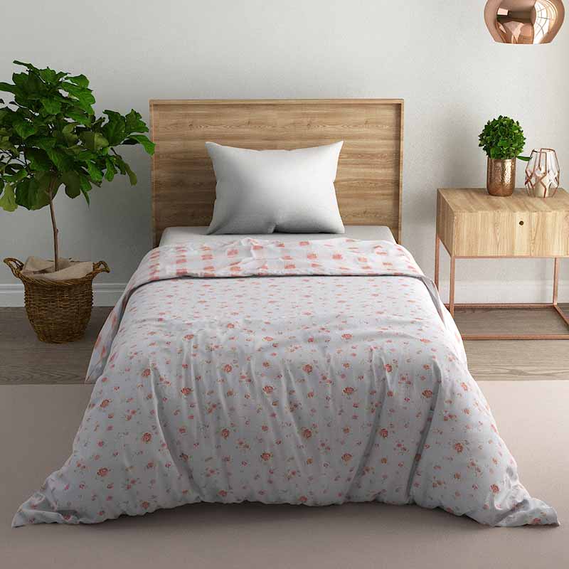 Basilia Reversible Cotton Dohar for Summer | Single, Double Size image 2