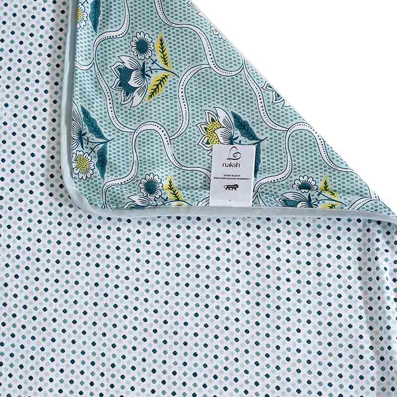 Beryl Reversible Cotton Dohar AC blanket | Single, Double Size image 9
