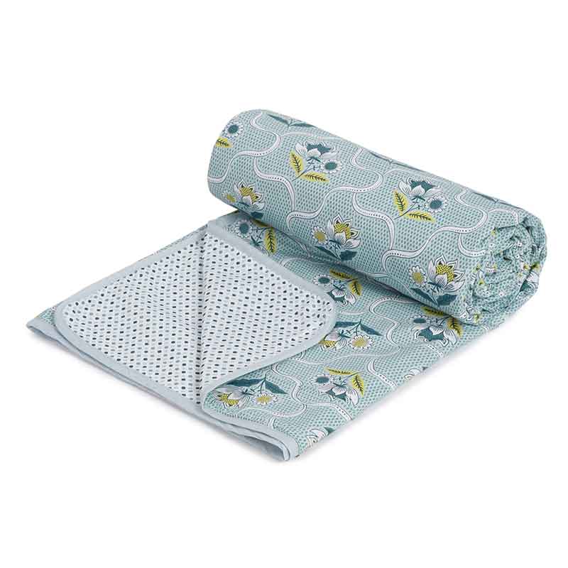 Beryl Reversible Cotton Dohar AC blanket | Single, Double Size image 10
