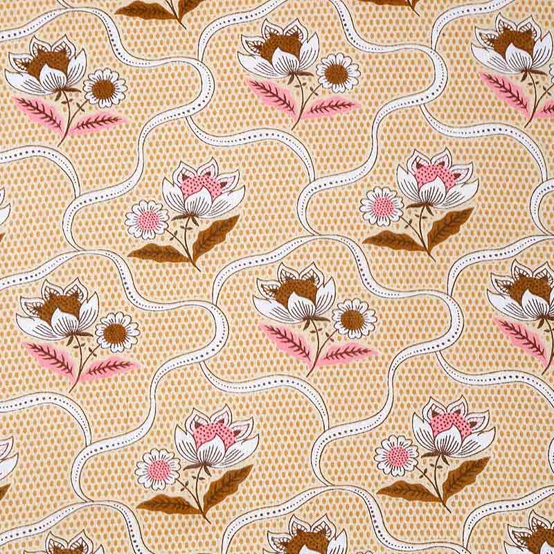 Calypso Reversible Cotton Dohar for Summer | Single, Double Size image 7