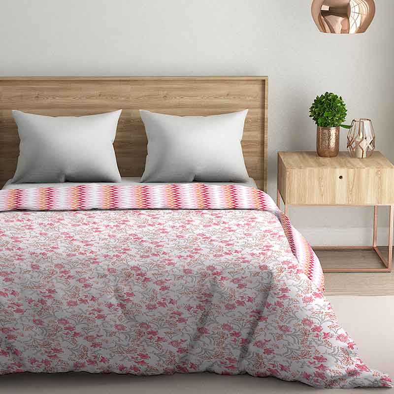 Catherine Reversible Cotton Dohar AC blanket |  Single, Double Size image 4