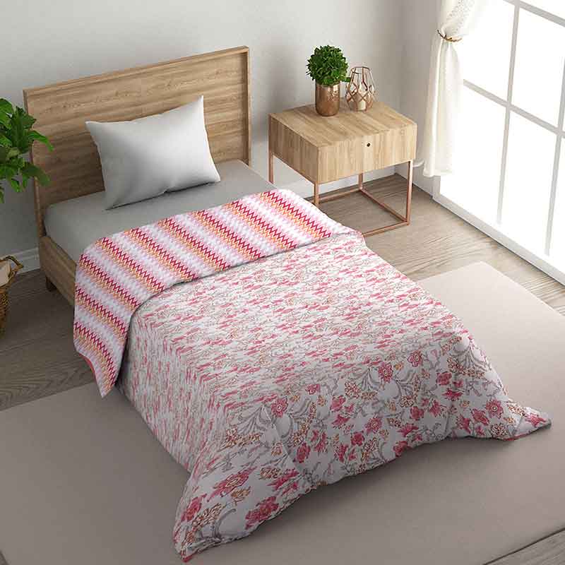 Catherine Reversible Cotton Dohar AC blanket |  Single, Double Size image 1