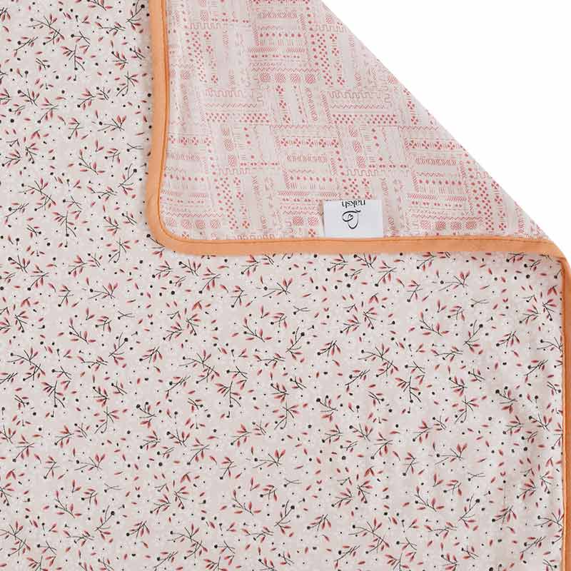 Evangeline Reversible Cotton Dohar AC Blanket | Single, Double Size image 7