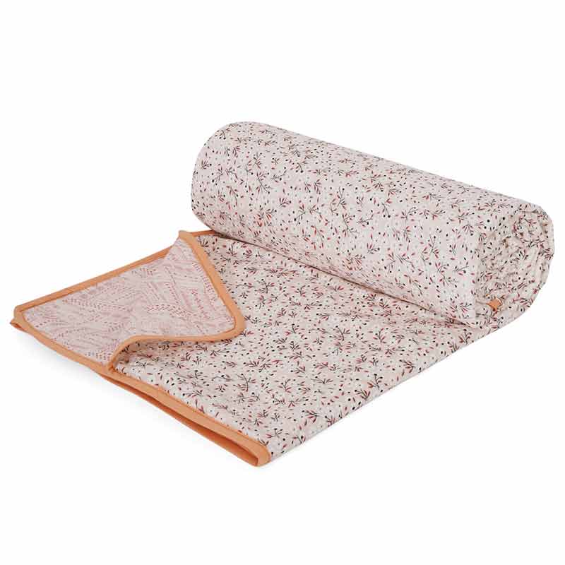 Evangeline Reversible Cotton Dohar AC Blanket | Single, Double Size image 9
