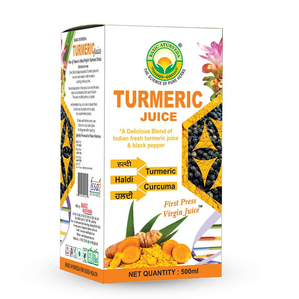 Basic Ayurveda Turmeric Juice - 500 ml image 4