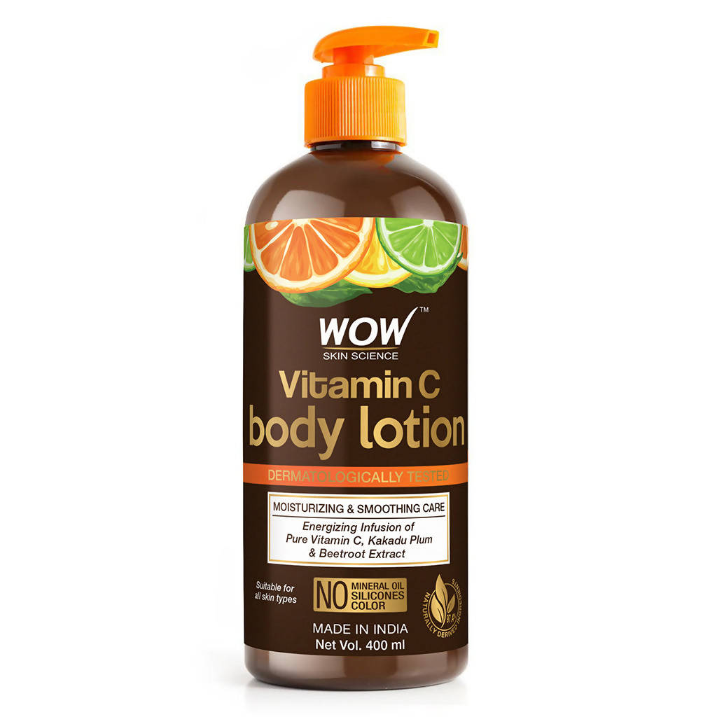 Wow Skin Science Vitamin C Body Lotion - 400 ml image 1