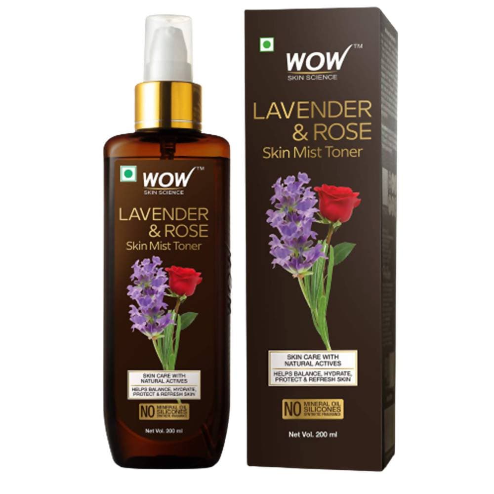 Wow Skin Science Lavender & Rose Skin Mist Toner - 200 ml image 1