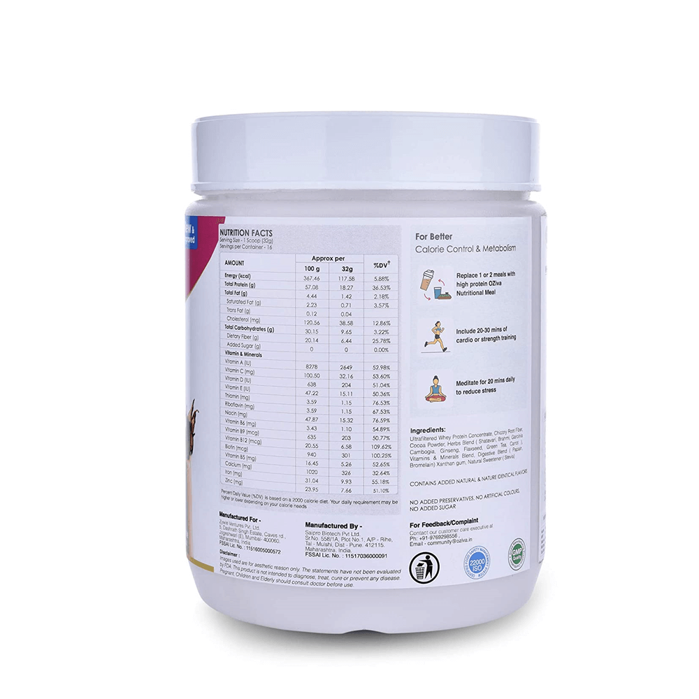 OZiva Nutritional Meal For Women image 4