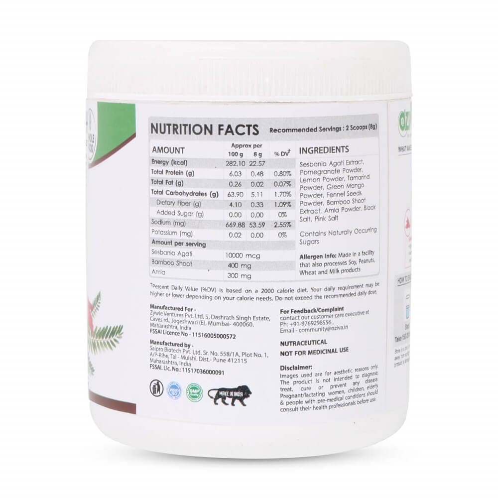 OZiva Plant Based Biotin (10,000+ mcg) image 7