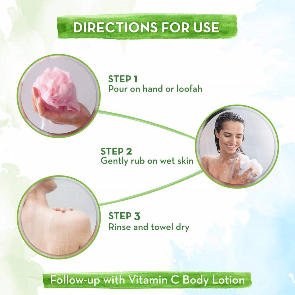 Mamaearth Vitamin C Body Wash with Vitamin C & Honey For Skin Illumination - 300ml image 4