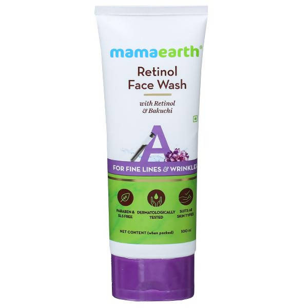 Mamaearth Retinol Face Wash - 100 ml image 1