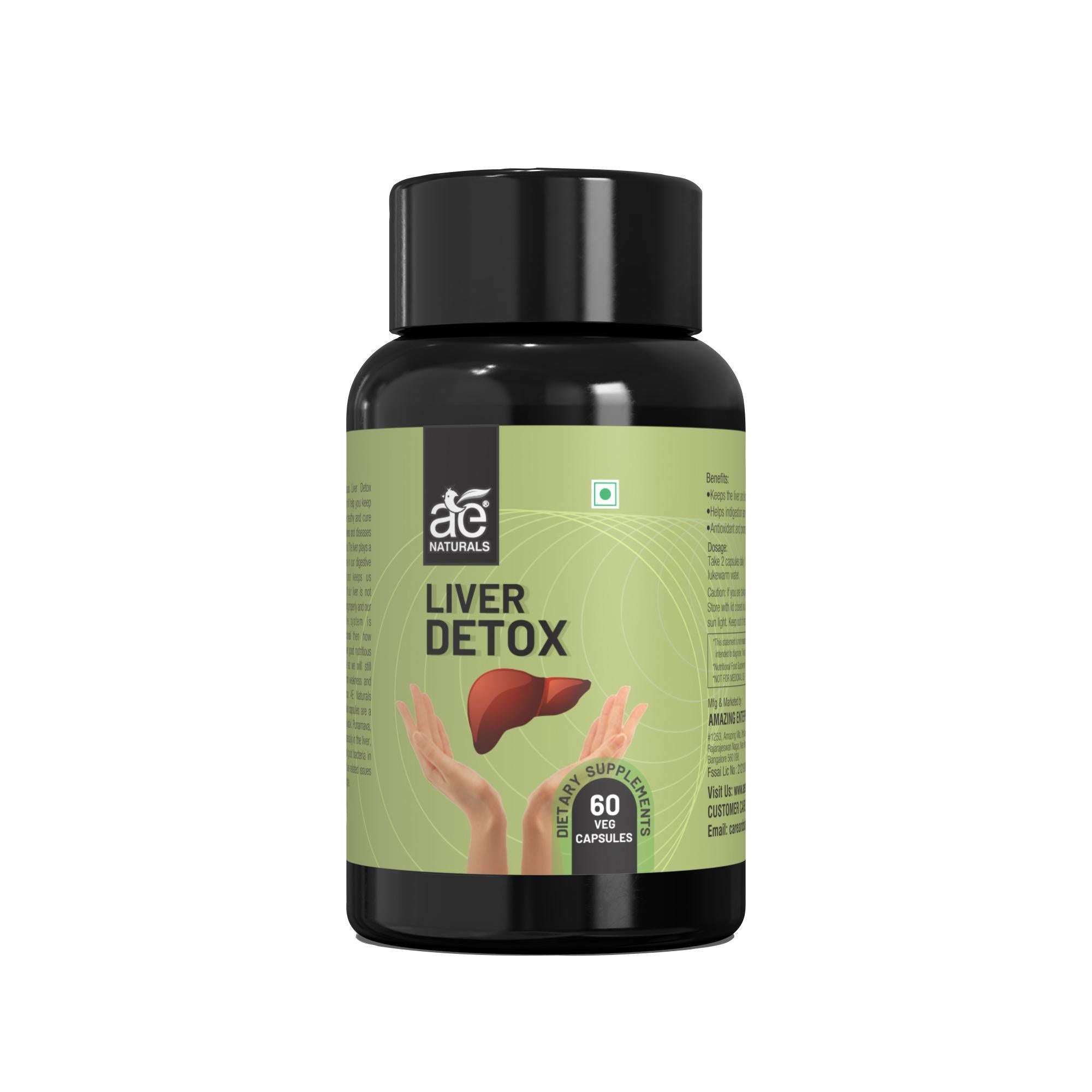 Ae Naturals Liver Detox Capsules image 1