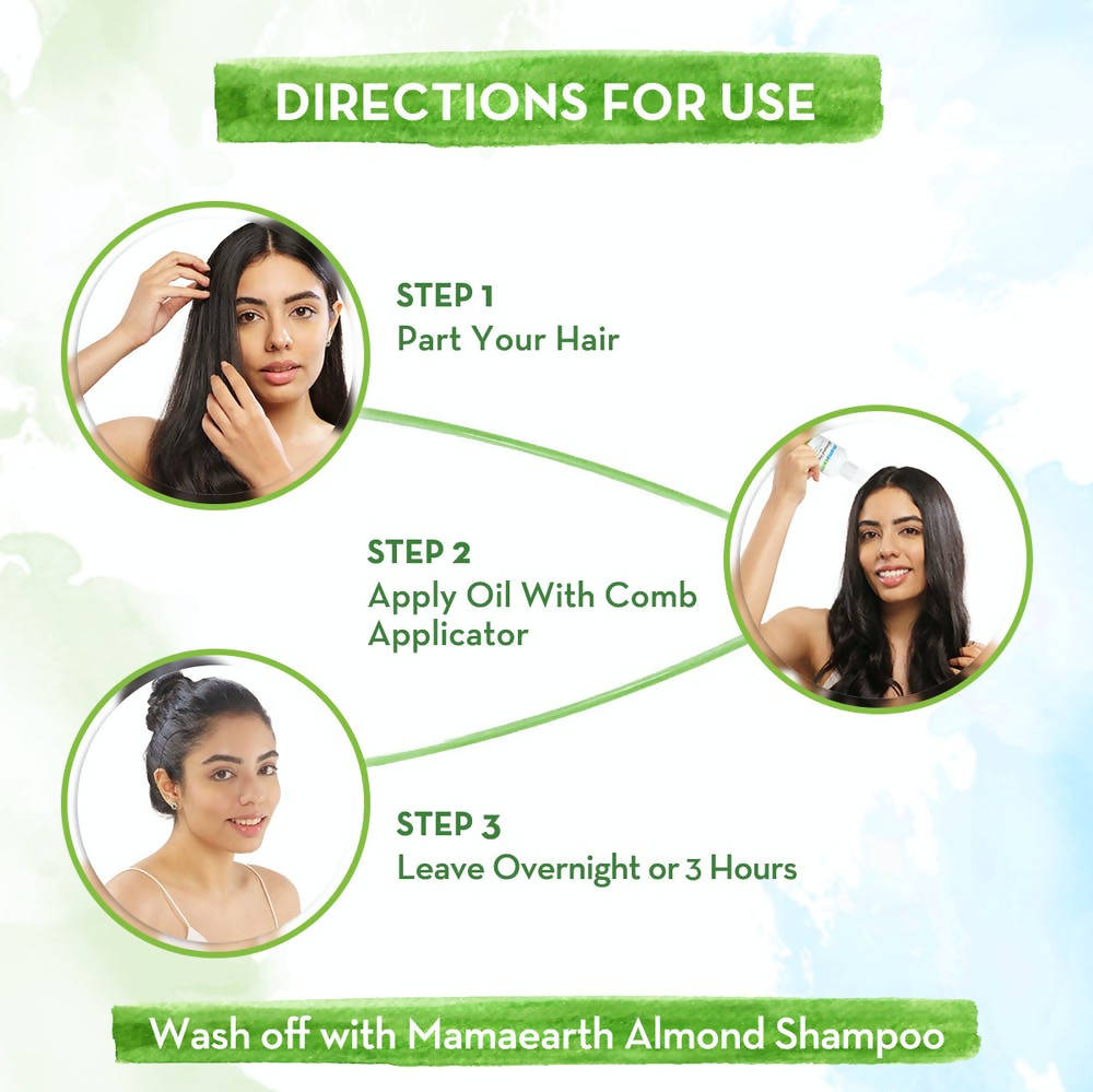 Mamaearth Almond Hair Oil -150 ml image 4