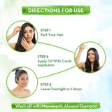 Mamaearth Almond Hair Oil -150 ml image 4
