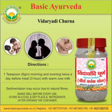 Basic Ayurveda Vidaryadi Churna (Veerya-Vardhak) -200 gm image 2