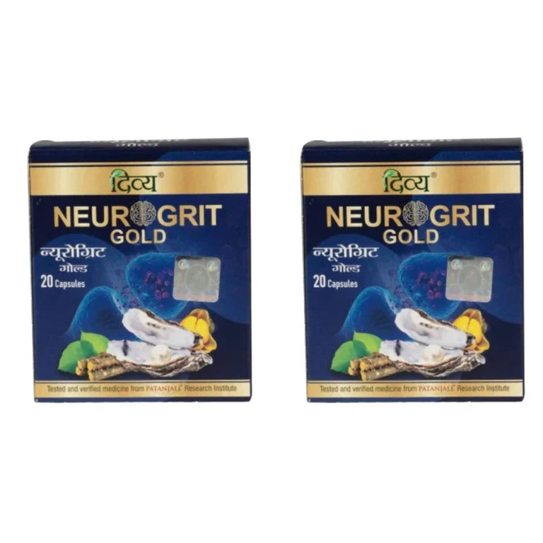 Patanjali Divya Neurogrit Gold 20 Capsule image 3