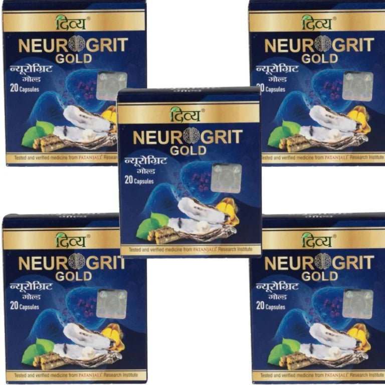 Patanjali Divya Neurogrit Gold 20 Capsule image 4