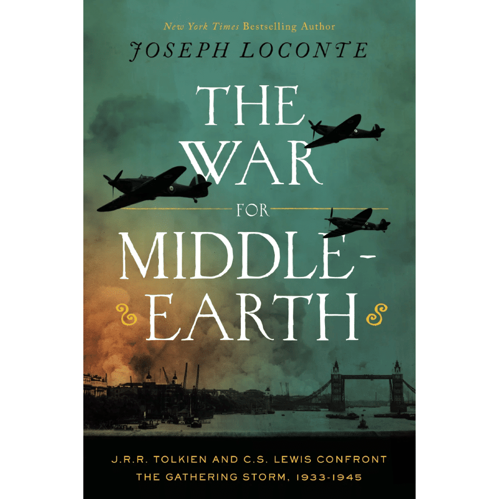 Book cover of The War for Middle-Earth – Tolkien & Lewis WWII Story