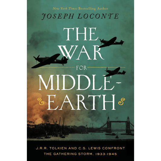 Book cover of The War for Middle-Earth – Tolkien & Lewis WWII Story