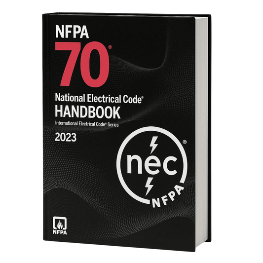 Book cover of 2023 NFPA 70 NEC Handbook – Expert Code Insights