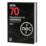 Book cover of 2023 NFPA 70 NEC Handbook – Expert Code Insights