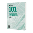 Book cover of 2021 NFPA 101 Life Safety Code Handbook – Fire Safety Guide
