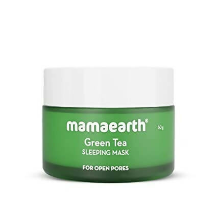 Mamaearth Green Tea Sleeping Mask - 50 gms image 2