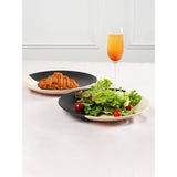 Abstract Black & White Dinner Plates | Set of 2, 4 & 6 image 16