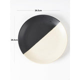 Abstract Black & White Dinner Plates | Set of 2, 4 & 6 image 13
