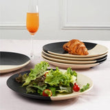 Abstract Black & White Dinner Plates | Set of 2, 4 & 6 image 11