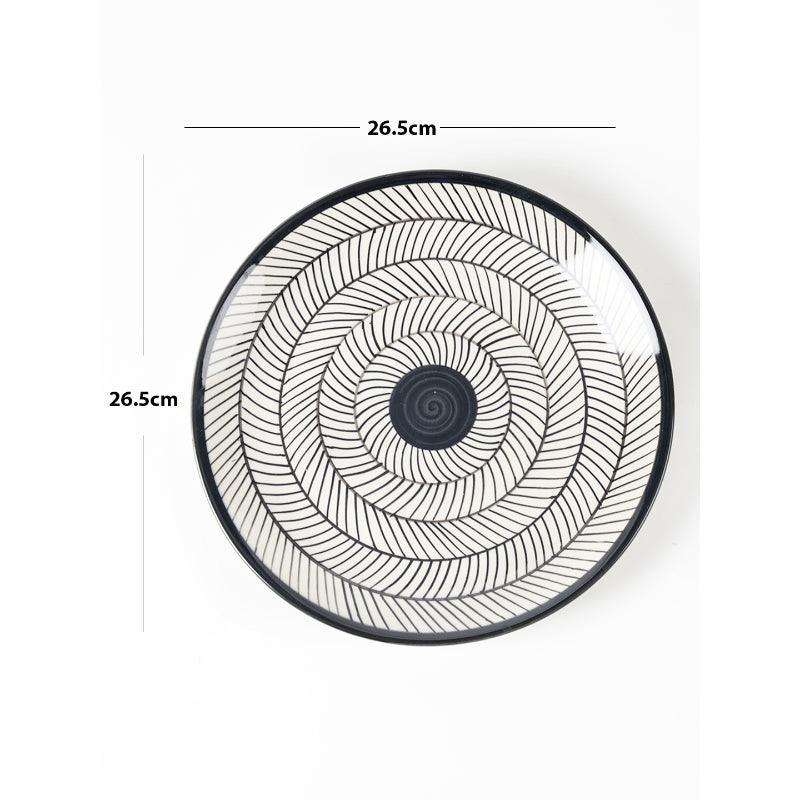 Modern Black & White Dinner Plates | Set of 2, 4 & 6 image 3