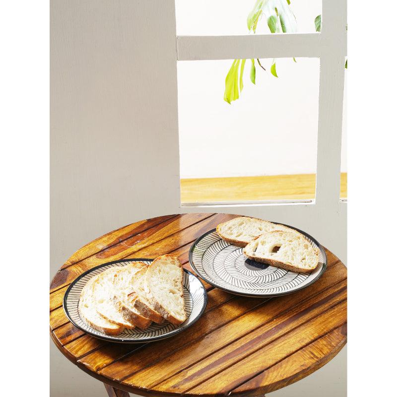 Modern Black & White Dinner Plates | Set of 2, 4 & 6 image 11