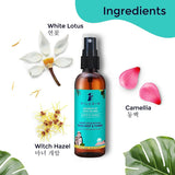 Pilgrim Korean Beauty White Lotus Refreshing Face Mist & Toner image 2