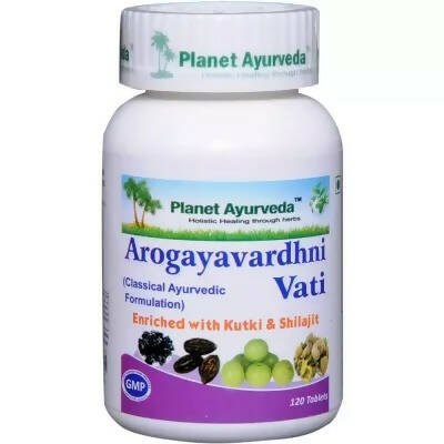 Planet Ayurveda Arogayavardhini Vati - 120 tabs image 1