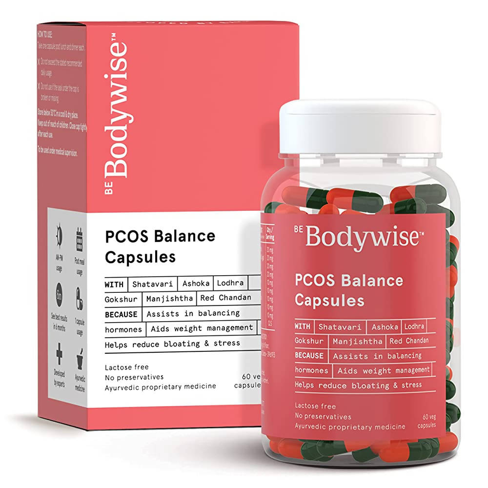 BeBodywise PCOS Balance Capsules For Women -60 caps image 2