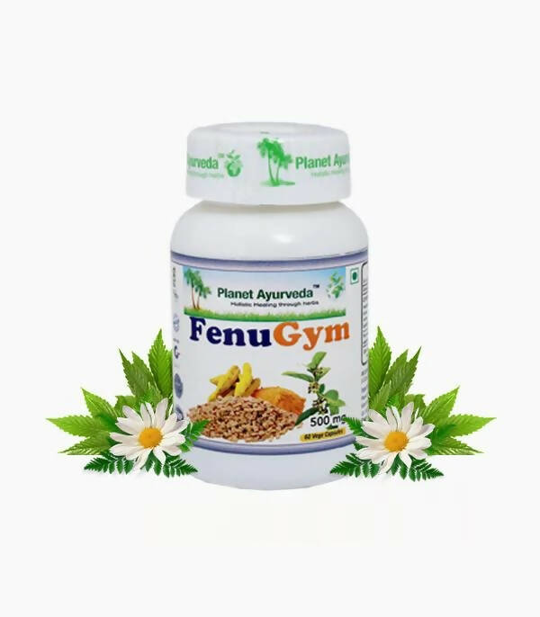 Planet Ayurveda Fenugym Capsules - 60 tabs image 1