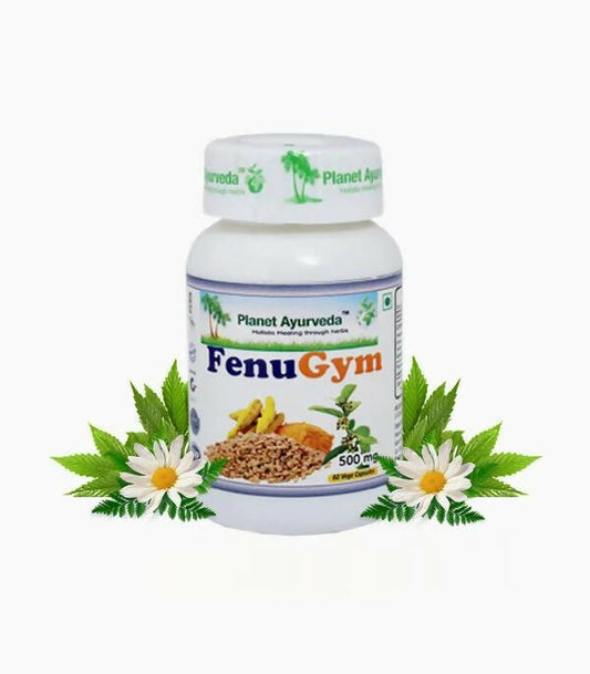 Planet Ayurveda Fenugym Capsules - 60 tabs image 1