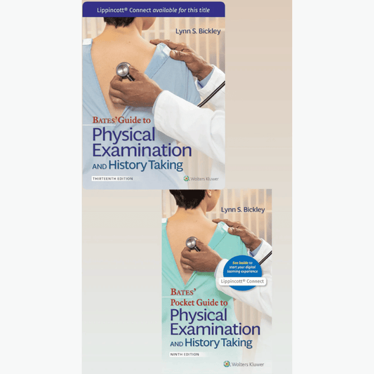 Book cover of Bates Complete Physical Exam Set – Guide & Pocket Companion