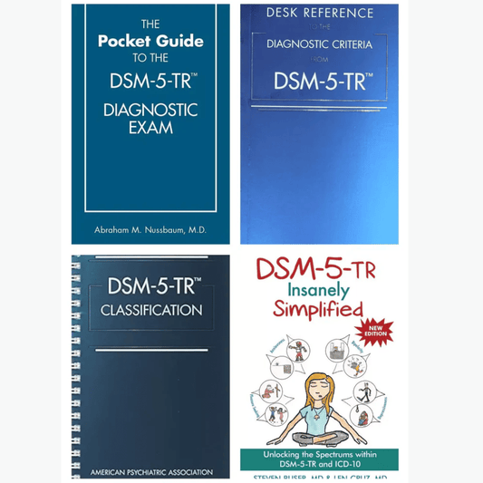 Book cover of DSM-5-TR Combo Set – Desk + Pocket Simplified Guide