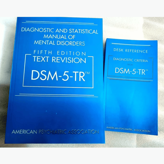 Book cover of DSM-5-TR Paperback Desk Reference – 5th Edition