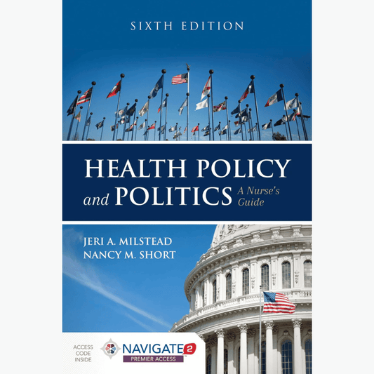 Book cover of Health Policy & Politics for Nurses – 6th Edition