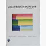 Book cover of Applied Behavior Analysis – 3rd Edition Book