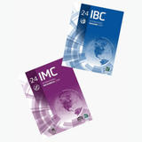 Book cover of 2024 IBC + IMC Code Book — International Building & Mechanical Code