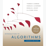 Book cover of Introduction to Algorithms – 4th Edition (ISBN 9780262046305)
