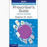 Book cover of Stahl’s Prescriber’s Guide 8th Edition – Essential Psychopharmacology