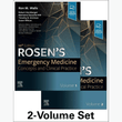 Book cover of Rosen’s Emergency Medicine 10th Edition – 2-Volume Set