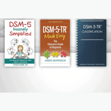 Book cover of Simplified DSM-5-TR Quick Reference – Mental Health Guide